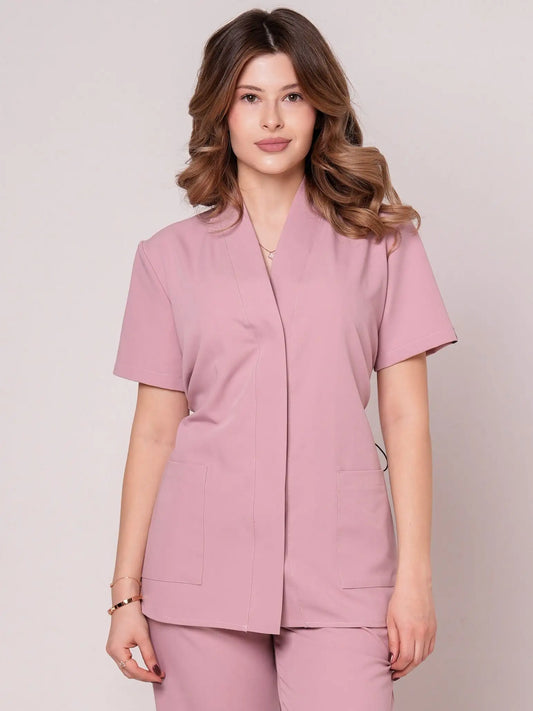 Uniforme médical Serenity coupe fluide femme — best-seller EliteUniform Maroc